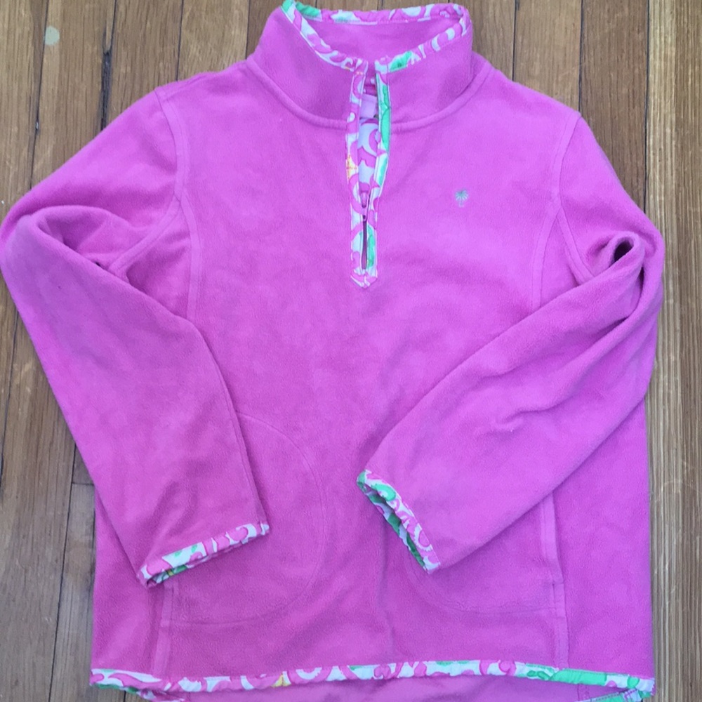 Lily Pulitzer size 8 zip up.